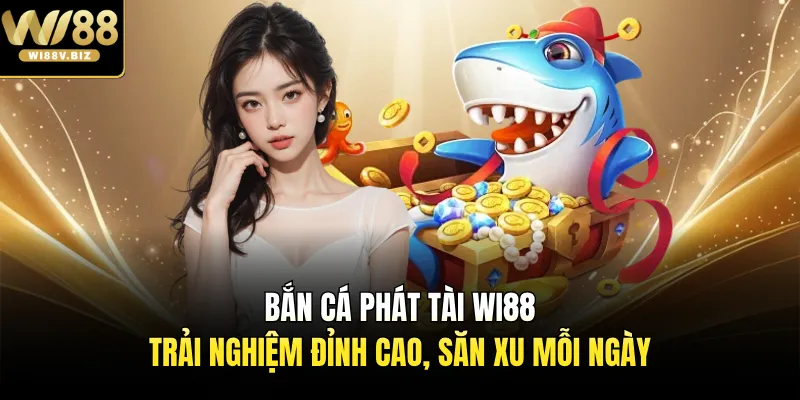 Bắn Cá Phát Tài Wi88 - Trải Nghiệm Đỉnh Cao, Săn Xu Mỗi Ngày