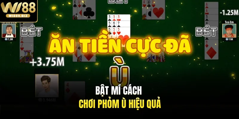 Bật mí cách chơi phỏm ù hiệu quả