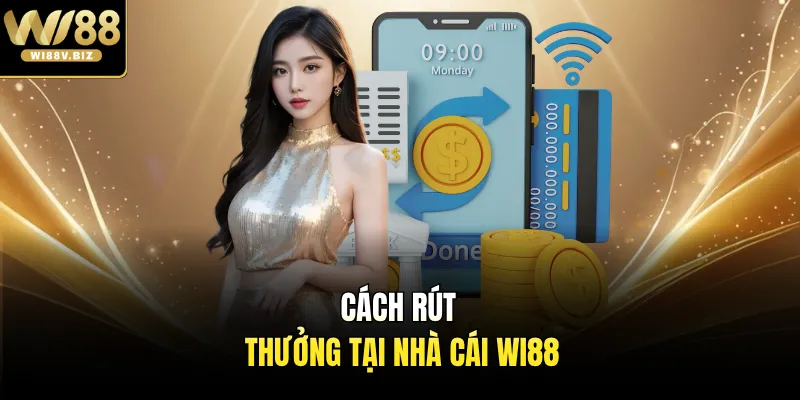 Cách rút thưởng tại nhà cái Wi88 
